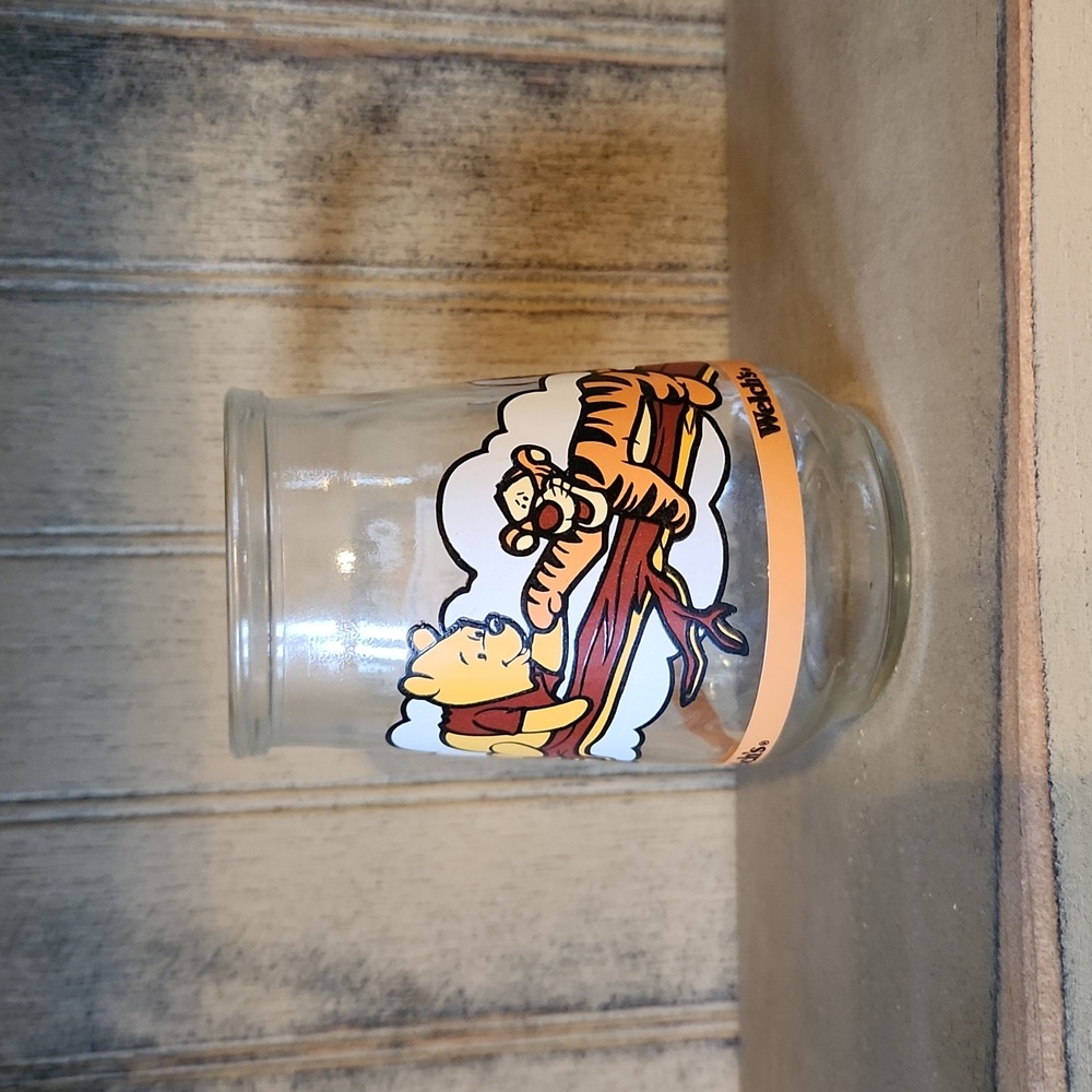 Vintage Welch's Disney Pooh's Grand Adventure Jelly Jar
